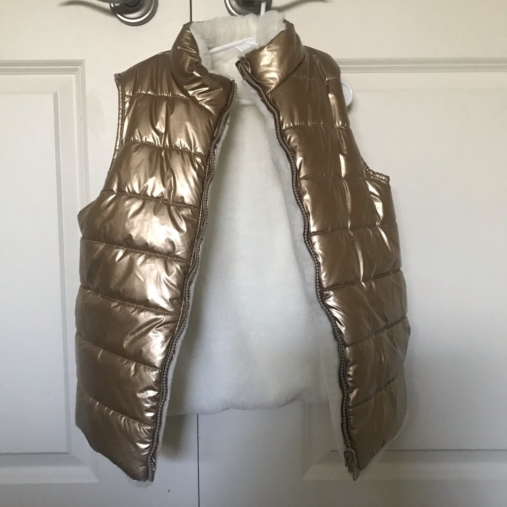 Girls reversible vest